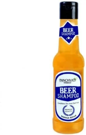 شامپو آبجو مو Panchvati، ترمیم کننده موهای آسیب دیده و کدر، 180 میلی لیتر، بسته 2 عددی، 360 میلی لیتر شامپو آبجو مو Panchvati، ترمیم کننده موهای آسیب دیده و کدر، 180 میلی لیتر، بسته 2 عددی، 360 میلی لیتر
