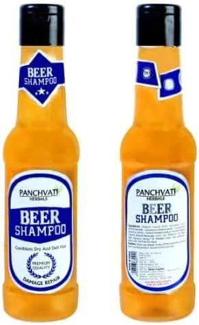 شامپو آبجو مو Panchvati، ترمیم کننده موهای آسیب دیده و کدر، 180 میلی لیتر، بسته 2 عددی، 360 میلی لیتر شامپو آبجو مو Panchvati، ترمیم کننده موهای آسیب دیده و کدر، 180 میلی لیتر، بسته 2 عددی، 360 میلی لیتر
