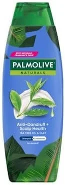 شامپو و نرم کننده ضد شوره سر پالمولیو نچرالز حاوی عصاره درخت چای و اکالیپتوس 180 میلی لیتر شامپو و نرم کننده ضد شوره سر پالمولیو نچرالز حاوی عصاره درخت چای و اکالیپتوس 180 میلی لیتر