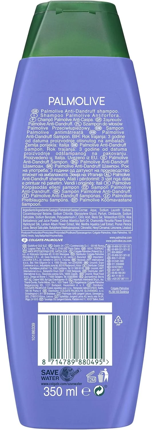 شامپو ضد شوره پالمولیو توسط پالمولیو شامپو ضد شوره پالمولیو توسط پالمولیو