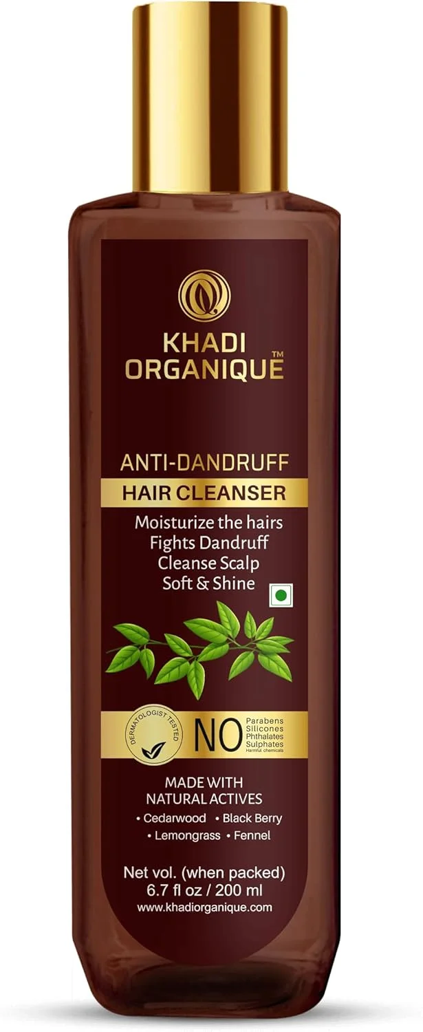 شوینده طبیعی ضد شوره سر خادی ارگانیک (بسته 2 عددی (210 میلی لیتر) شامپو بدون مواد شیمیایی برای شوره سر) شوینده طبیعی ضد شوره سر خادی ارگانیک (بسته 2 عددی (210 میلی لیتر) شامپو بدون مواد شیمیایی برای شوره سر)