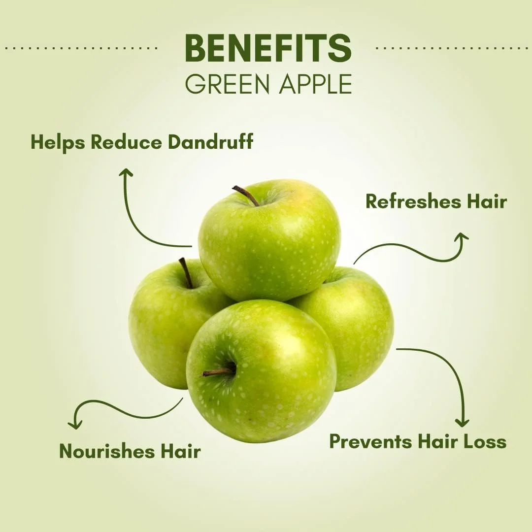 شامپو و نرم کننده سیب سبز ارگلو | شامپو ضد شوره | شامپو آملا برینگراج | شامپو موهای خشک | فاقد پارابن و سولفات | 1 عدد 200 میلی لیتر | بسته 1 عددی