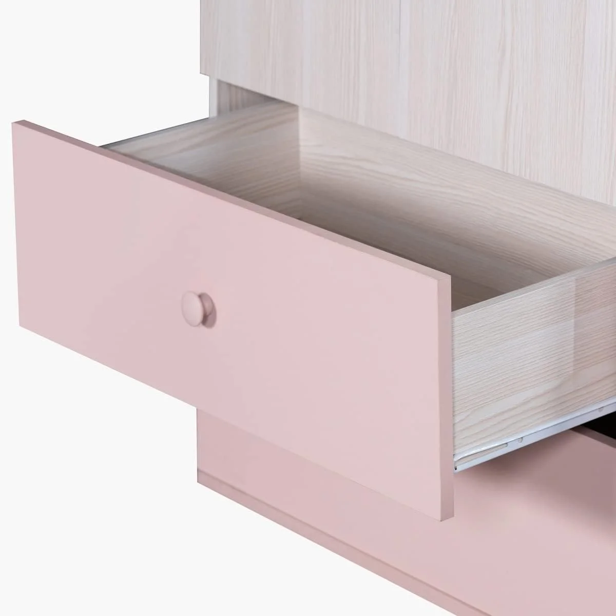 کمد لباس سه درب و دو کشو آینه دار هوم باکس مدل Anna، ابعاد 120x198.5x50 سانتی متر، بژ روشن کمد لباس سه درب و دو کشو آینه دار هوم باکس مدل Anna، ابعاد 120x198.5x50 سانتی متر، بژ روشن