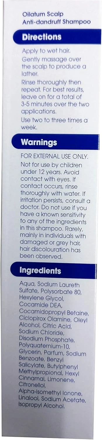 شامپو ضد شوره سر Oilatum (بسته 2 عددی) شامپو ضد شوره سر Oilatum (بسته 2 عددی)