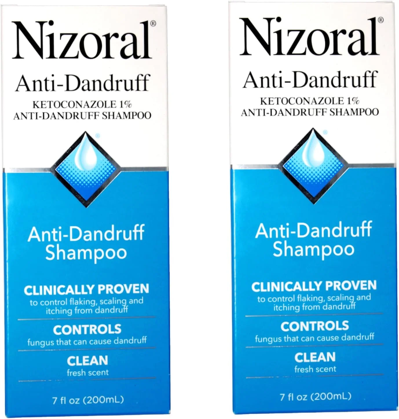 شامپو ضد شوره نیزورال با 1% کتوکونازول، رایحه تازه، 207 میلی لیتر (بسته 2 عددی) شامپو ضد شوره نیزورال با 1% کتوکونازول، رایحه تازه، 207 میلی لیتر (بسته 2 عددی)