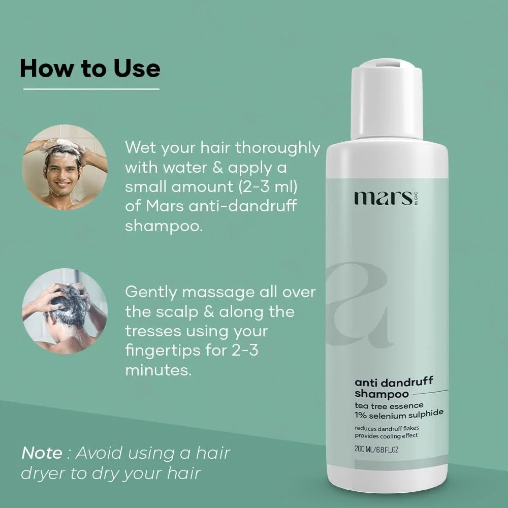 شامپو ضد شوره سر مردانه مارس بای جی اچ سی حاوی آلوئه ورا و منتول برای کنترل خارش پوست سر و شوره | 200 میلی لیتر | بسته 1 عددی شامپو ضد شوره سر مردانه مارس بای جی اچ سی حاوی آلوئه ورا و منتول برای کنترل خارش پوست سر و شوره | 200 میلی لیتر | بسته 1 عددی