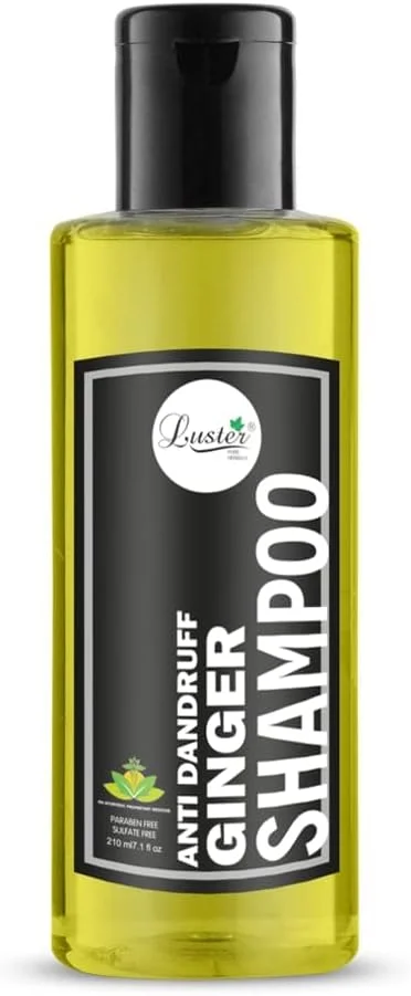 شامپو زنجبیل درخشان (ضد شوره) | غنی شده با عصاره های زنجبیل خالص | درمان کنترل شوره سر و ریزش مو | شامپو برای زنان و مردان (بدون پارابن و سولفات) - 210 میلی لیتر شامپو زنجبیل درخشان (ضد شوره) | غنی شده با عصاره های زنجبیل خالص | درمان کنترل شوره سر و ریزش مو | شامپو برای زنان و مردان (بدون پارابن و سولفات) - 210 میلی لیتر