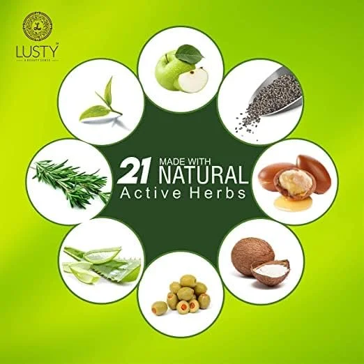 شامپو سیب سبز LUSTY A BEAUTY SENSE حاوی روغن آرگان، ضد شوره و کنترل ریزش مو - بدون پارابن، بدون روغن معدنی، برای آقایان و بانوان، (300 میلی لیتر) (بسته 2 عددی) شامپو سیب سبز LUSTY A BEAUTY SENSE حاوی روغن آرگان، ضد شوره و کنترل ریزش مو - بدون پارابن، بدون روغن معدنی، برای آقایان و بانوان، (300 میلی لیتر) (بسته 2 عددی)