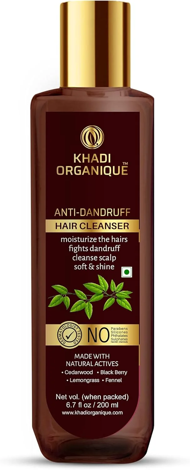 شوینده موی سر ضد شوره خادی ارگانیک 200 میلی لیتر شوینده موی سر ضد شوره خادی ارگانیک 200 میلی لیتر