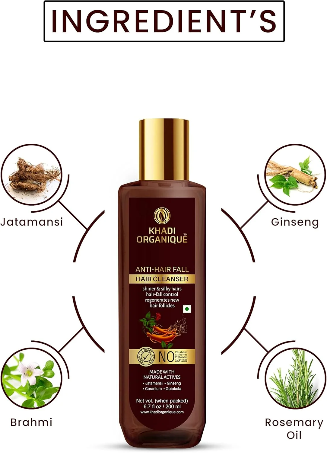 شوینده موی سر ضد ریزش مو خادی ارگانیک 200 میلی لیتر شوینده موی سر ضد ریزش مو خادی ارگانیک 200 میلی لیتر