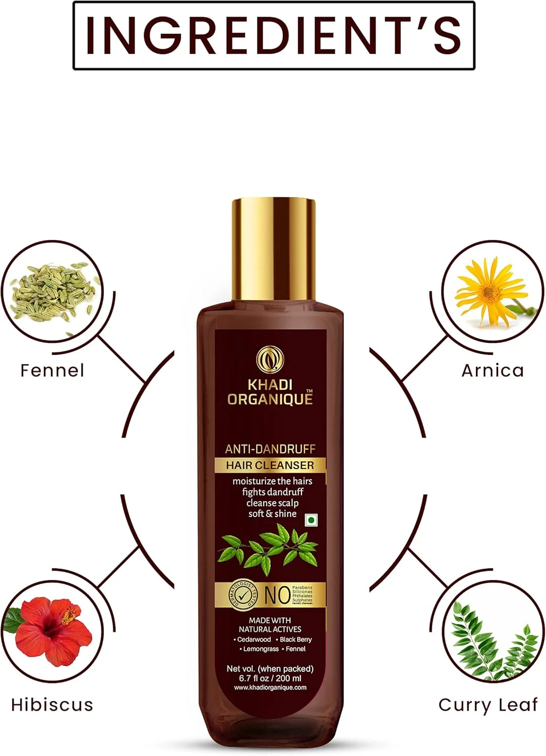 شوینده موی سر ضد شوره خادی ارگانیک 200 میلی لیتر شوینده موی سر ضد شوره خادی ارگانیک 200 میلی لیتر