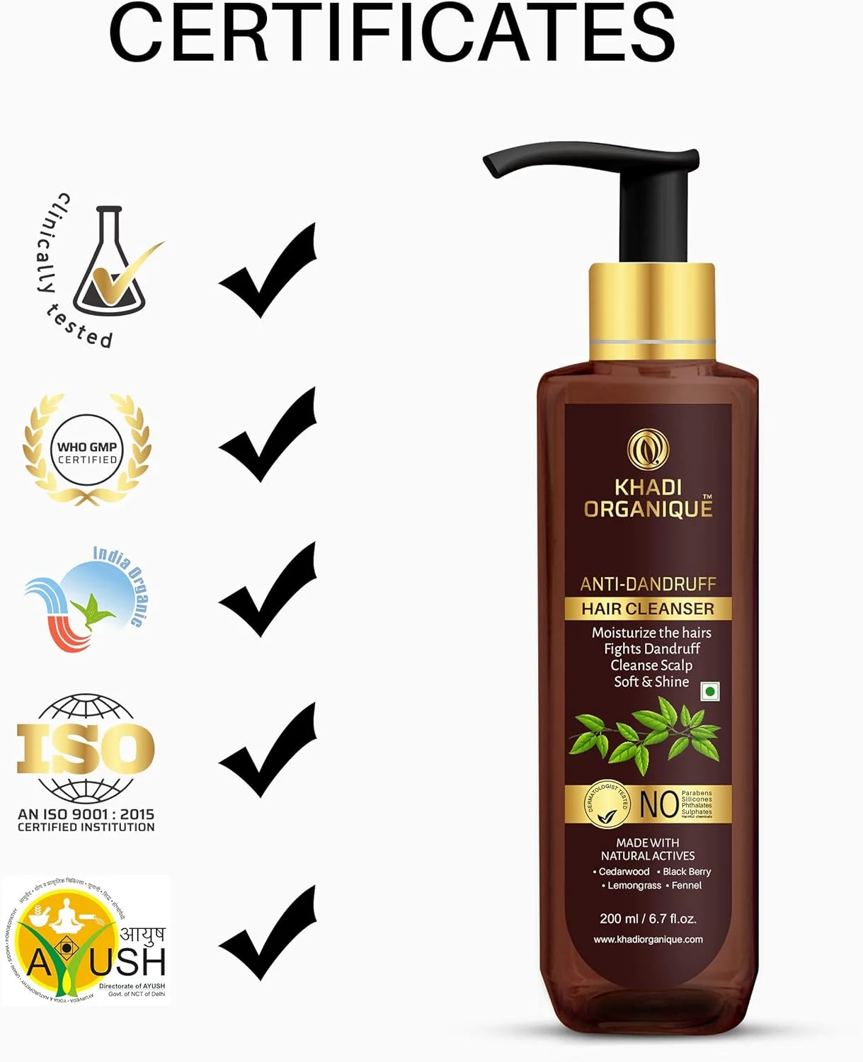 شامپو ضد شوره سر طبیعی خادی ارگانیک (بسته 2 عددی 210 میلی لیتری شامپو بدون مواد شیمیایی برای شوره سر) شامپو ضد شوره سر طبیعی خادی ارگانیک (بسته 2 عددی 210 میلی لیتری شامپو بدون مواد شیمیایی برای شوره سر)