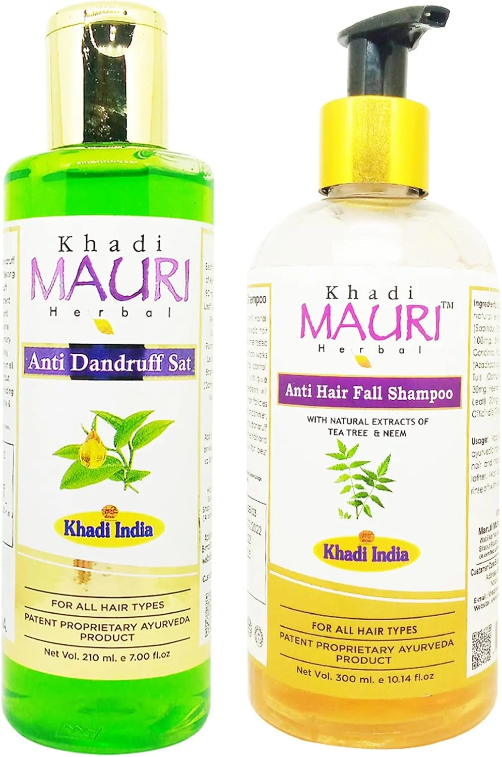 شامپو ضد شوره و ضد ریزش مو خادی موری - بسته 2 عددی (510 میلی لیتر) شامپو ضد شوره و ضد ریزش مو خادی موری - بسته 2 عددی (510 میلی لیتر)