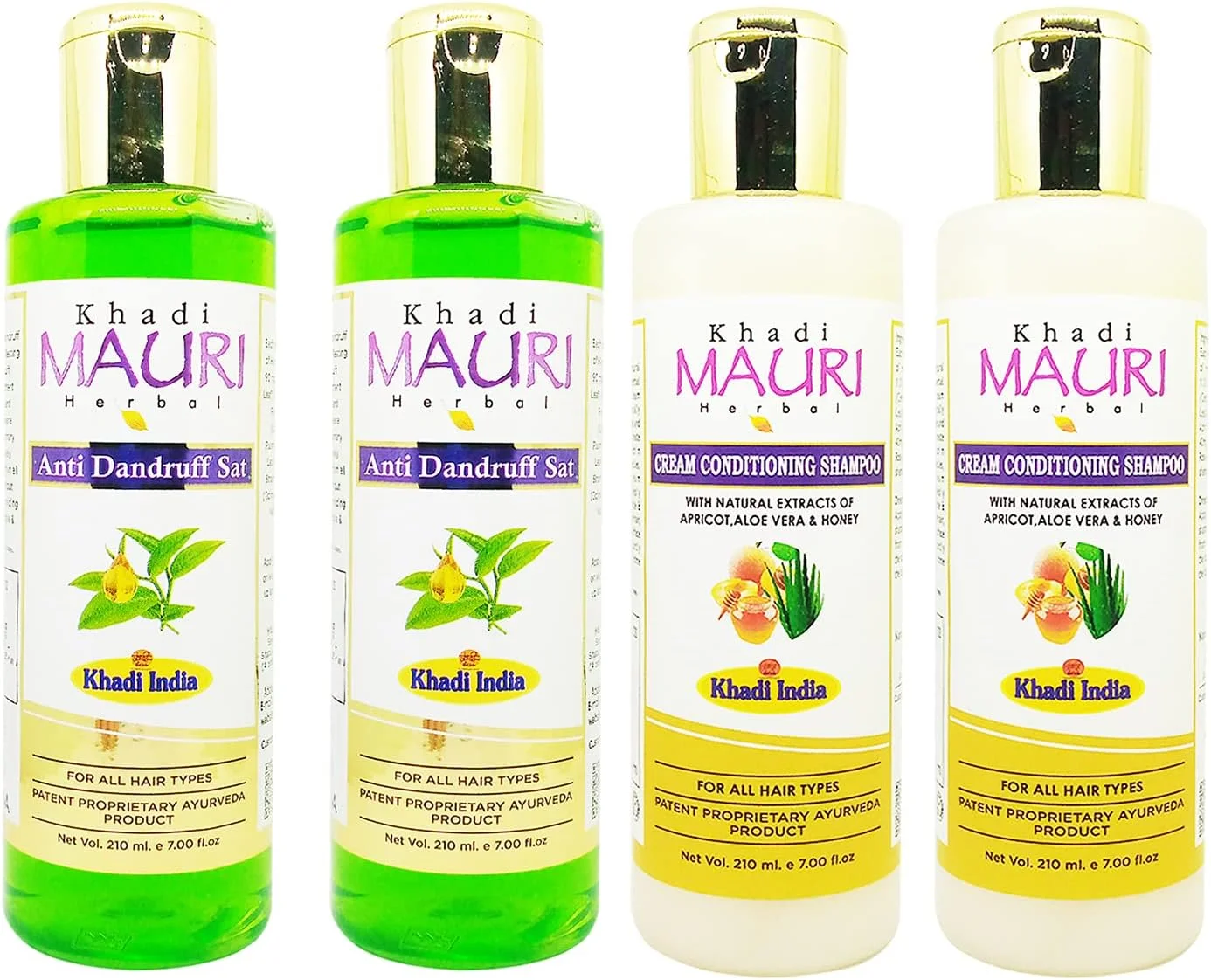 کرم نرم کننده و شامپو ضد شوره خادی موری - بسته 4 عددی (840 میلی لیتر)