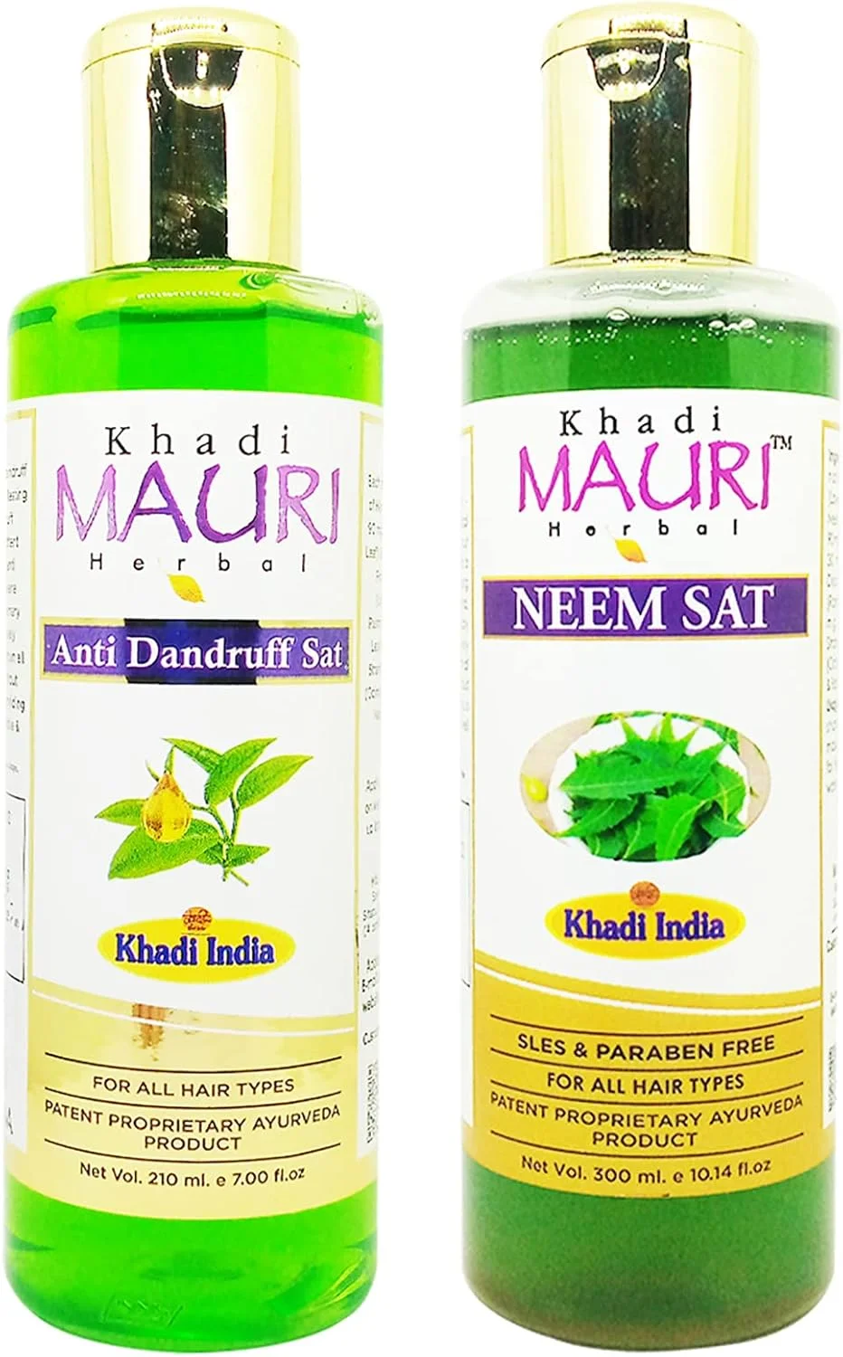 شامپو ضد شوره و عصاره Neem Khadi MAURI - بسته 2 عددی (420 میلی لیتر)، چند رنگ (KMNEMDNDRFSHX1(EACH)) شامپو ضد شوره و عصاره Neem Khadi MAURI - بسته 2 عددی (420 میلی لیتر)، چند رنگ (KMNEMDNDRFSHX1(EACH))