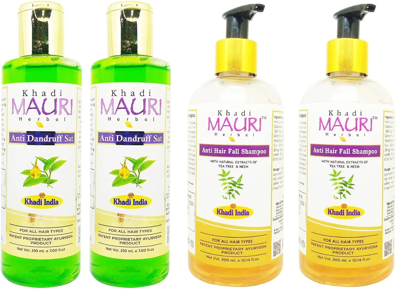 شامپو ضد شوره و ضد ریزش مو خادی موری - بسته 4 عددی (1020 میلی لیتر) شامپو ضد شوره و ضد ریزش مو خادی موری - بسته 4 عددی (1020 میلی لیتر)