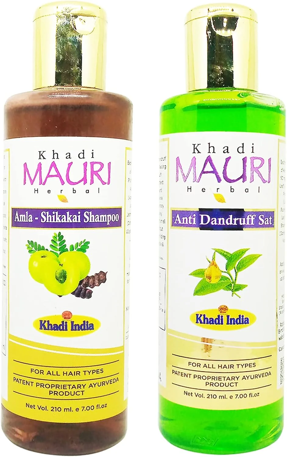 شامپو ضد شوره و آملا شیکاکای Khadi MAURI - بسته 2 عددی (420 میلی لیتر)، چند رنگ (KMDNDRFAMLSKASHX1(EACH)) شامپو ضد شوره و آملا شیکاکای Khadi MAURI - بسته 2 عددی (420 میلی لیتر)، چند رنگ (KMDNDRFAMLSKASHX1(EACH))