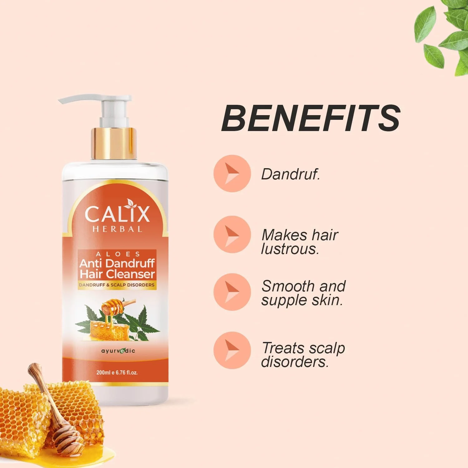 شامپو پاک کننده موی سر ضد شوره گیاهی، آیورودا و ارگانیک Calix Herbal Aloes برای جلوگیری از موخوره، ریزش مو، ضد قارچ، جلوگیری از خارش، کنترل پروتئین غنی، موهای قوی و سالم، مناسب آقایان و بانوان (200 میلی لیتر) شامپو پاک کننده موی سر ضد شوره گیاهی، آیورودا و ارگانیک Calix Herbal Aloes برای جلوگیری از موخوره، ریزش مو، ضد قارچ، جلوگیری از خارش، کنترل پروتئین غنی، موهای قوی و سالم، مناسب آقایان و بانوان (200 میلی لیتر)