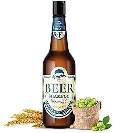 شامپو ضد شوره هیپستر بیر 250 میلی لیتر | شامپو مخصوص آقایان | موهای قوی و نرم | بدون الکل، بدون پارابن | عصاره شنبلیله، درخت چای، گل بامیه، گل همیشه بهار | ساخت هند (تک بسته) شامپو ضد شوره هیپستر بیر 250 میلی لیتر | شامپو مخصوص آقایان | موهای قوی و نرم | بدون الکل، بدون پارابن | عصاره شنبلیله، درخت چای، گل بامیه، گل همیشه بهار | ساخت هند (تک بسته)