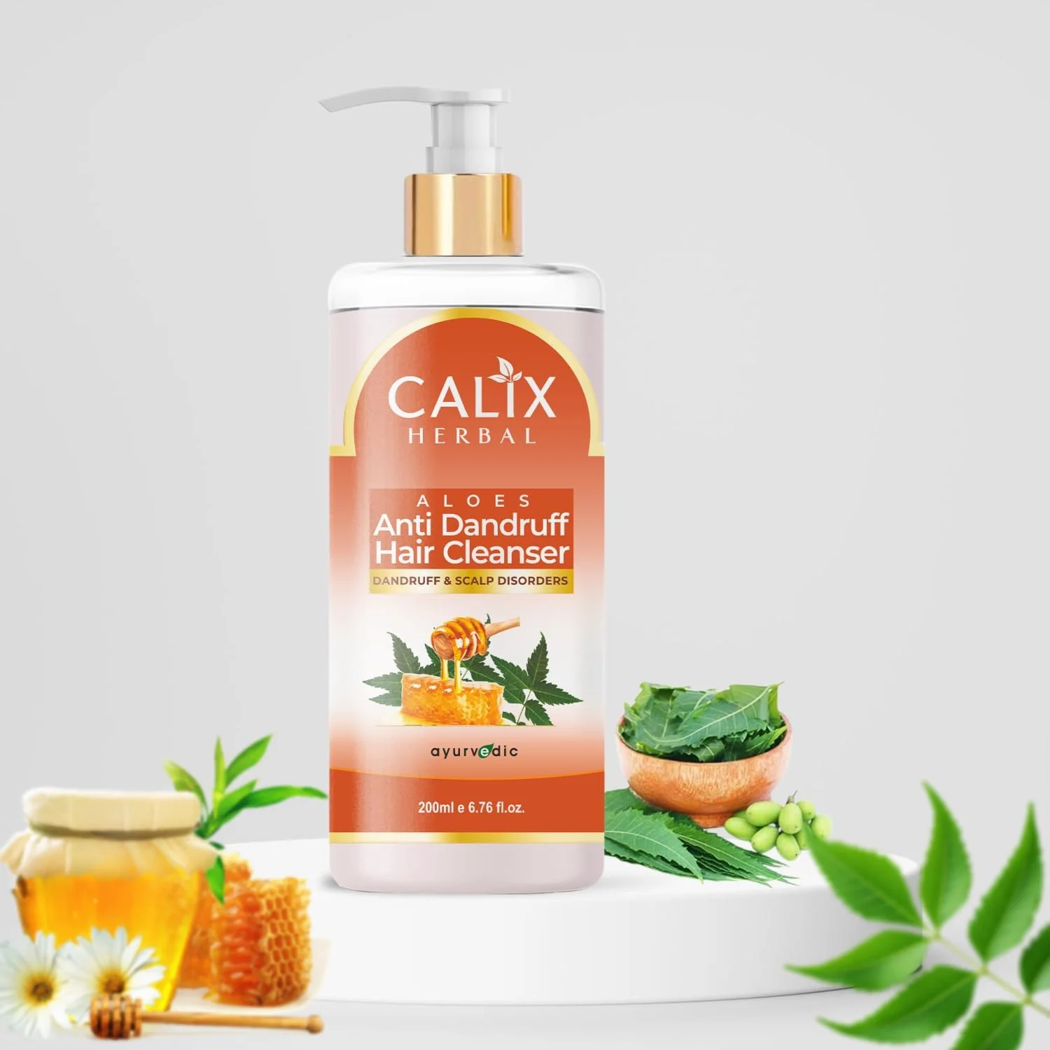 شامپو پاک کننده موی سر ضد شوره گیاهی، آیورودا و ارگانیک Calix Herbal Aloes برای جلوگیری از موخوره، ریزش مو، ضد قارچ، جلوگیری از خارش، کنترل پروتئین غنی، موهای قوی و سالم، مناسب آقایان و بانوان (200 میلی لیتر) شامپو پاک کننده موی سر ضد شوره گیاهی، آیورودا و ارگانیک Calix Herbal Aloes برای جلوگیری از موخوره، ریزش مو، ضد قارچ، جلوگیری از خارش، کنترل پروتئین غنی، موهای قوی و سالم، مناسب آقایان و بانوان (200 میلی لیتر)