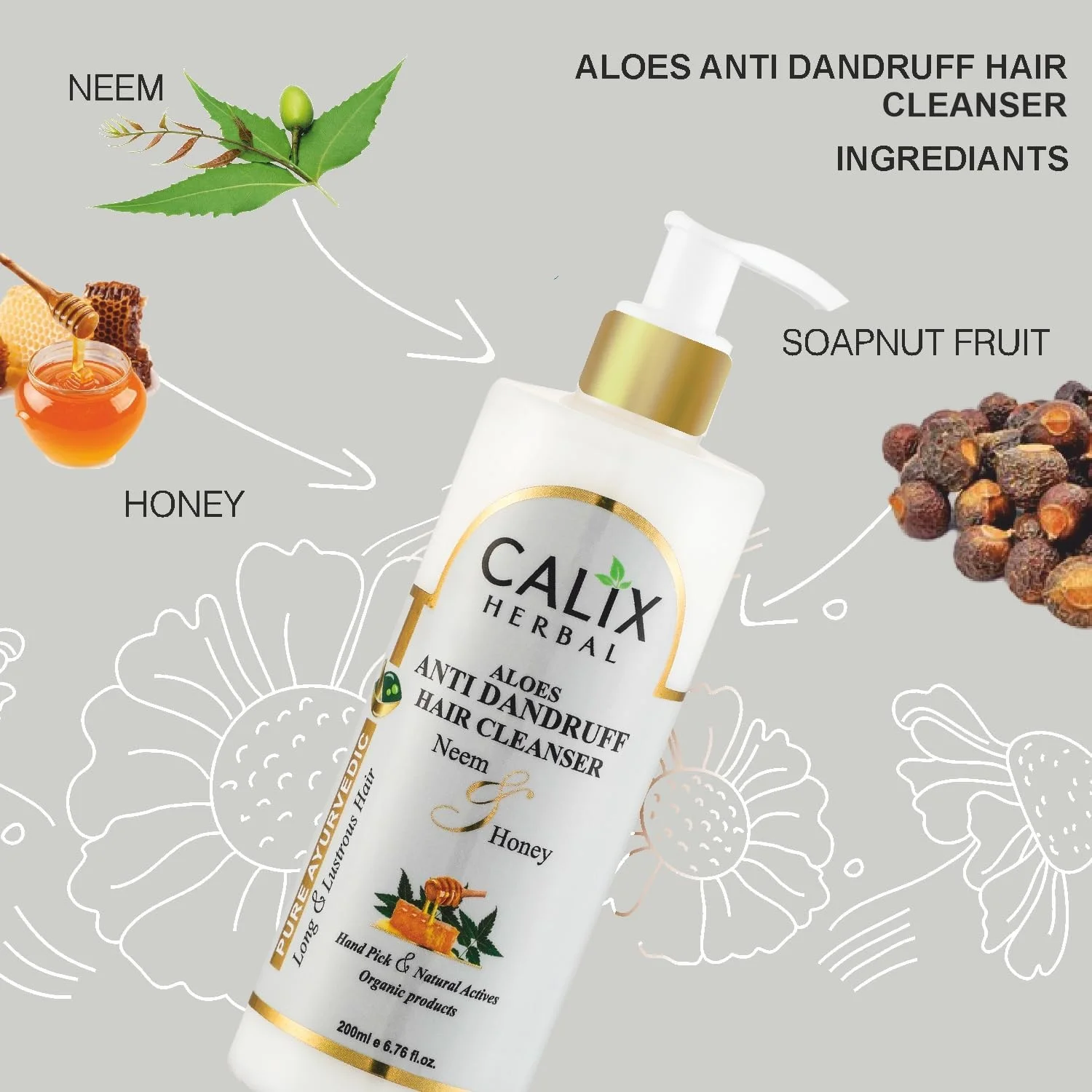 شامپو پاک کننده موی سر ضد شوره آلوئه ورا گیاهی، ارگانیک و آیورودا Calix Herbal 200 میلی لیتر + حنا مهندی 100 گرم + نرم کننده مو (حاوی حنا) 200 میلی لیتر - بسته ترکیبی مراقبت کامل مو برای آقایان/خانم ها مناسب انواع مو شامپو پاک کننده موی سر ضد شوره آلوئه ورا گیاهی، ارگانیک و آیورودا Calix Herbal 200 میلی لیتر + حنا مهندی 100 گرم + نرم کننده مو (حاوی حنا) 200 میلی لیتر - بسته ترکیبی مراقبت کامل مو برای آقایان/خانم ها مناسب انواع مو