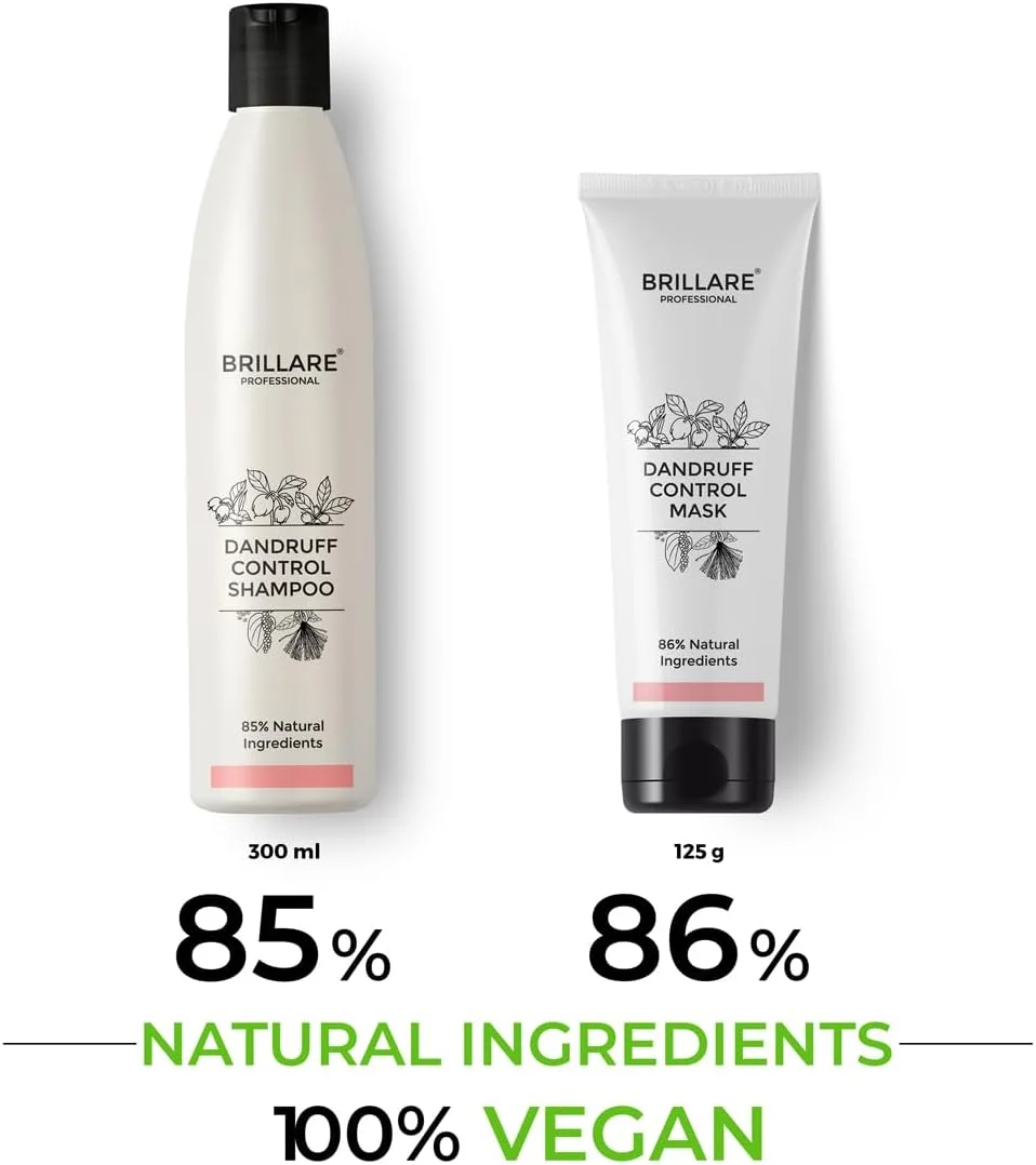 مجموعه شامپو و ماسک موی طبیعی ضد شوره سر بریلیر، غنی شده با فلفل سیاه و میوه گالتریا، کنترل کننده شوره سر، تسکین دهنده خارش و پوسته پوسته شدن پوست سر، شامپو 300 میلی لیتر + ماسک 125 میلی لیتر مجموعه شامپو و ماسک موی طبیعی ضد شوره سر بریلیر، غنی شده با فلفل سیاه و میوه گالتریا، کنترل کننده شوره سر، تسکین دهنده خارش و پوسته پوسته شدن پوست سر، شامپو 300 میلی لیتر + ماسک 125 میلی لیتر