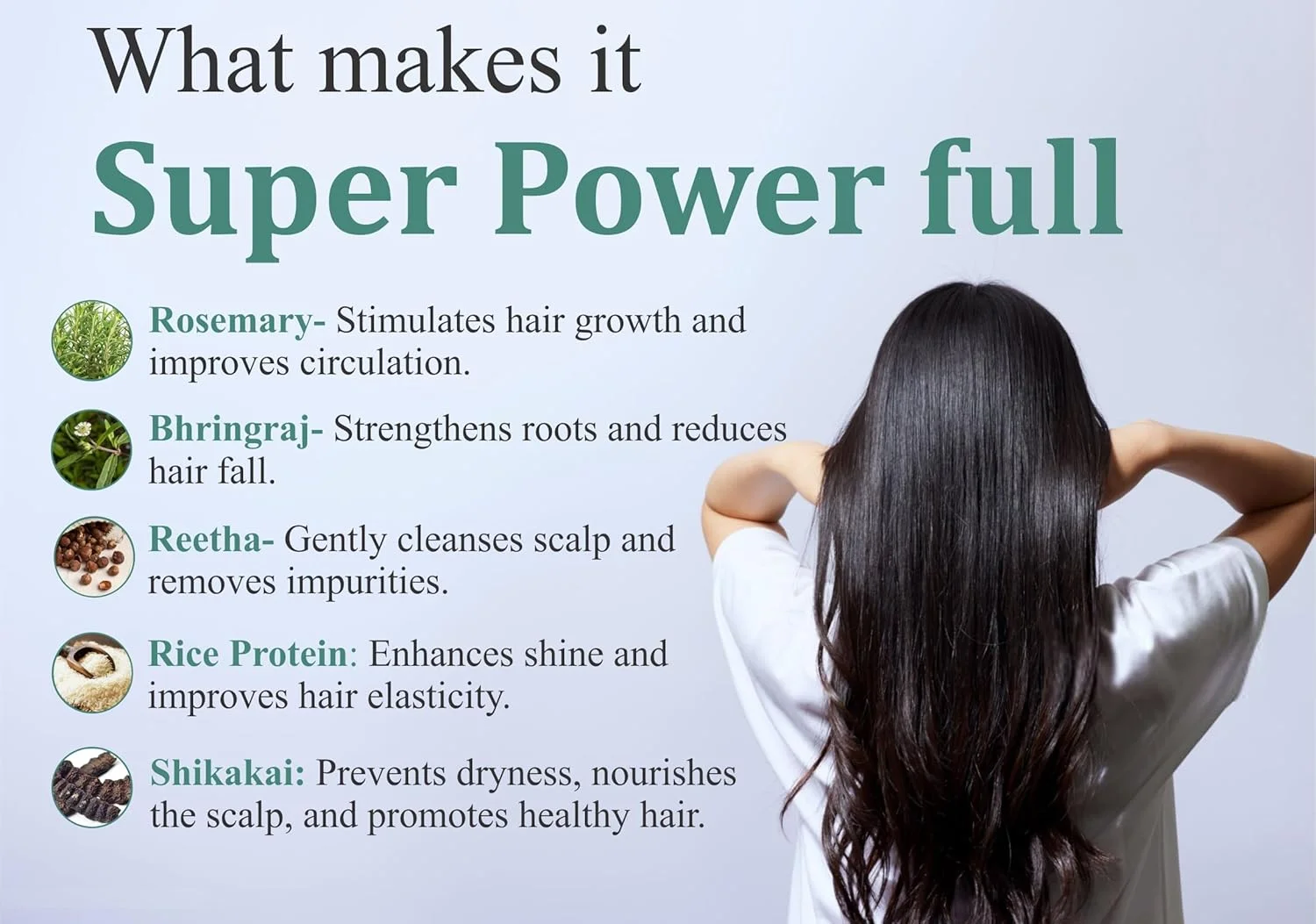 شامپو ارگانیک رزماری و برینگراج بلیس - ضد ریزش مو و ضد شوره، شامپو آیورودا با گیاهان گرانبها و کمیاب، 100% مواد فعال طبیعی، بدون سولفات، بدون سیلیکون، بدون رنگ مصنوعی شامپو ارگانیک رزماری و برینگراج بلیس - ضد ریزش مو و ضد شوره، شامپو آیورودا با گیاهان گرانبها و کمیاب، 100% مواد فعال طبیعی، بدون سولفات، بدون سیلیکون، بدون رنگ مصنوعی