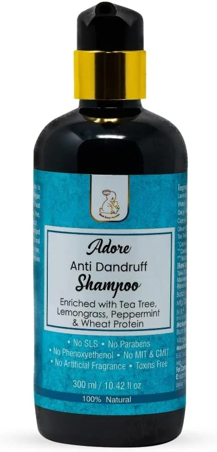 شامپو ضد شوره سر وگان و طبیعی Blush Bunny Organies Adore حاوی 1.5% سالیسیلیک اسید و پروتئین گندم | مناسب آقایان و بانوان | بهترین برای موهای خشک و وز | فاقد SLS و پارابن (300 میلی لیتر) شامپو ضد شوره سر وگان و طبیعی Blush Bunny Organies Adore حاوی 1.5% سالیسیلیک اسید و پروتئین گندم | مناسب آقایان و بانوان | بهترین برای موهای خشک و وز | فاقد SLS و پارابن (300 میلی لیتر)