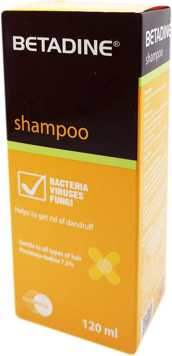 شامپو بتادین مراقبت از پوست سر و ضد شوره برای انواع مو (1 بسته / 120 میلی لیتر) شامپو بتادین مراقبت از پوست سر و ضد شوره برای انواع مو (1 بسته / 120 میلی لیتر)