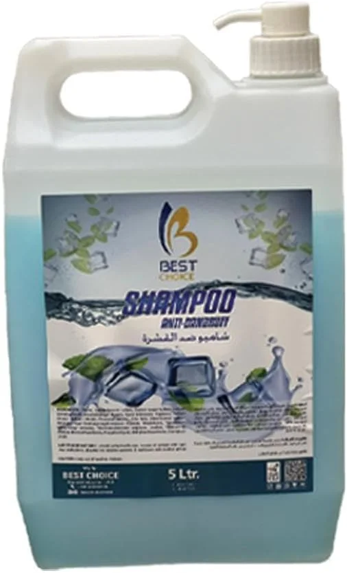 شامپو ضد شوره مو Best Choice – از بین برنده پوسته ها، تسکین دهنده خارش پوست سر، احیا کننده سلامت پوست سر، فرمول ملایم روزانه برای انواع مو، موها را تمیز، نرم و سالم می کند – 5 لیتر شامپو ضد شوره مو Best Choice – از بین برنده پوسته ها، تسکین دهنده خارش پوست سر، احیا کننده سلامت پوست سر، فرمول ملایم روزانه برای انواع مو، موها را تمیز، نرم و سالم می کند – 5 لیتر