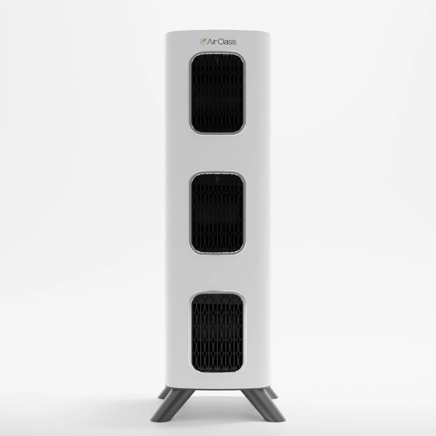 دستگاه تصفیه هوا Air Oasis iAdapt با فیلتر HEPA H13 | کاهش 99% ویروس ها، کپک، گرد و غبار، دود، گرده و بوها | عملکرد فوق العاده آرام برای اتاق های بزرگ | 79 متر مربع هوای پاک