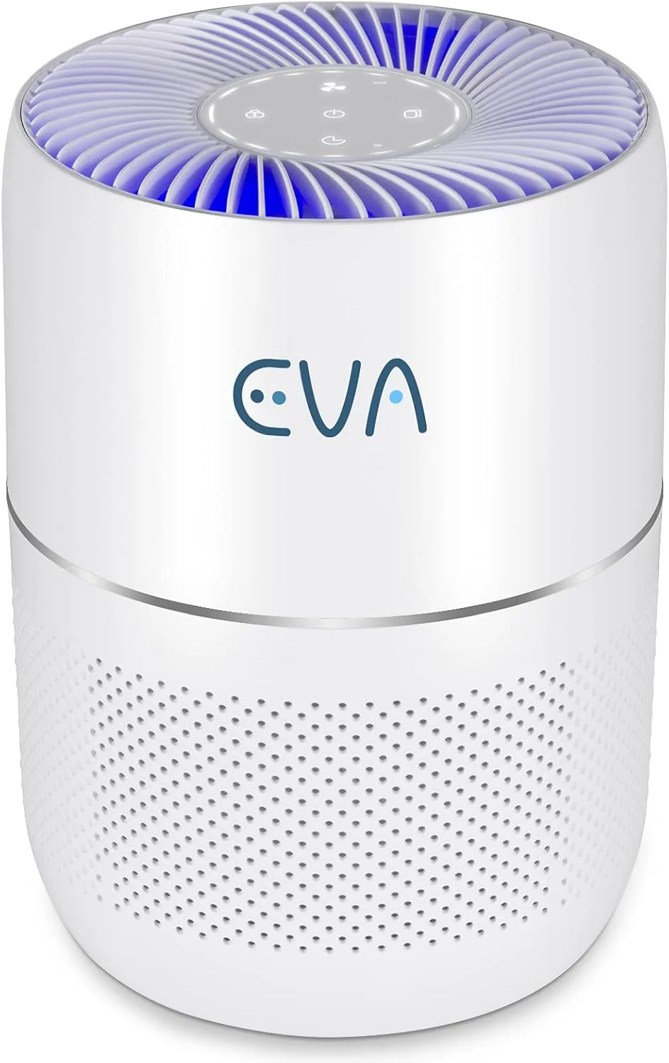 دستگاه تصفیه هوا EVA مدل Alto one، بی صداترین (16dB)، دارای فیلتر True HEPA با قابلیت حذف 99.97% مواد آلرژی زا، دود، گرد و غبار، گرده، کربن فعال - پوشش دهی 36 متر مربع برای اتاق های بزرگ