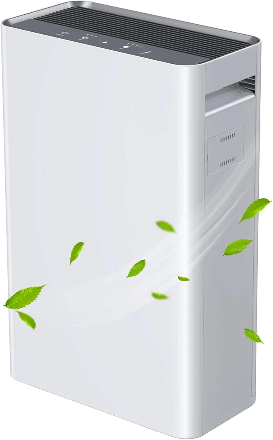 دستگاه تصفیه هوای خانگی H13 True HEPA، دارای فیلتر 4 مرحله ای، پوشش 335 فوت مربع، CADR 260، حذف 99.97% گرد و غبار، شوره حیوانات خانگی، مو، گرده و سایر بوهای خانگی، سفید