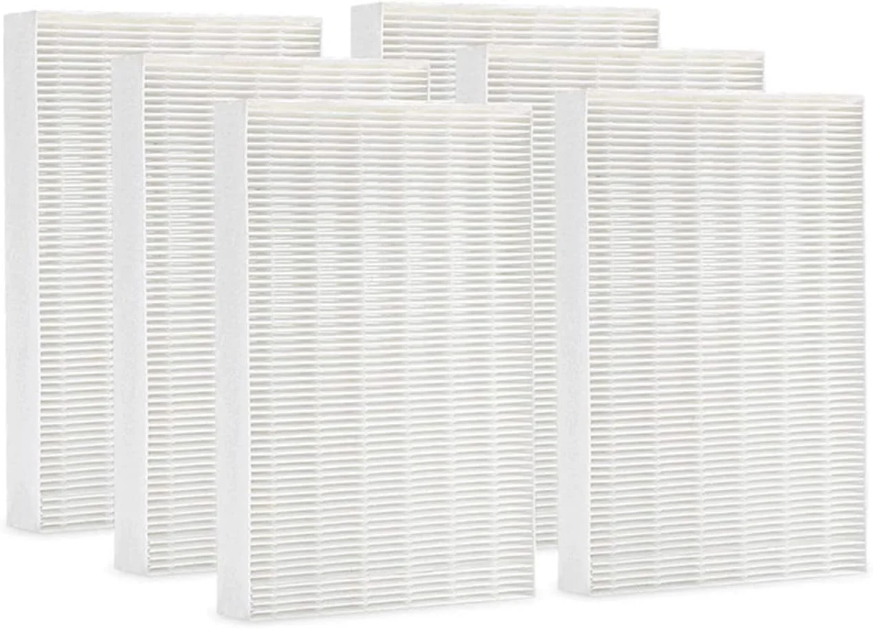 فیلتر HEPA ممتاز Unikstone مدل R سازگار با دستگاه تصفیه هوا Honeywell سری HPA090, HPA100, HPA200, HPA250 & HPA300، سازگار با فیلتر R HRF-R3 HRF-R2 HRF-R1 (بسته 6 عددی)