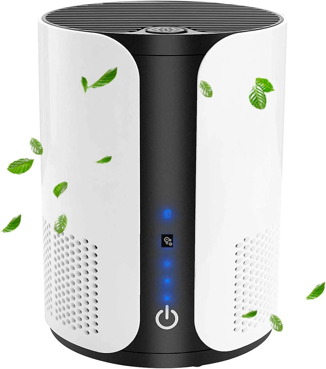 دستگاه تصفیه هوا LZFuiop مناسب منزل با فیلتر H13 True HEPA، دارای 3 سرعت فن، یادآوری تعویض فیلتر، دستگاه تصفیه کننده و یونیزه کننده قابل حمل برای گرد و غبار، دود، گرده، شوره حیوانات خانگی، تب یونجه و بوی پخت و پز
