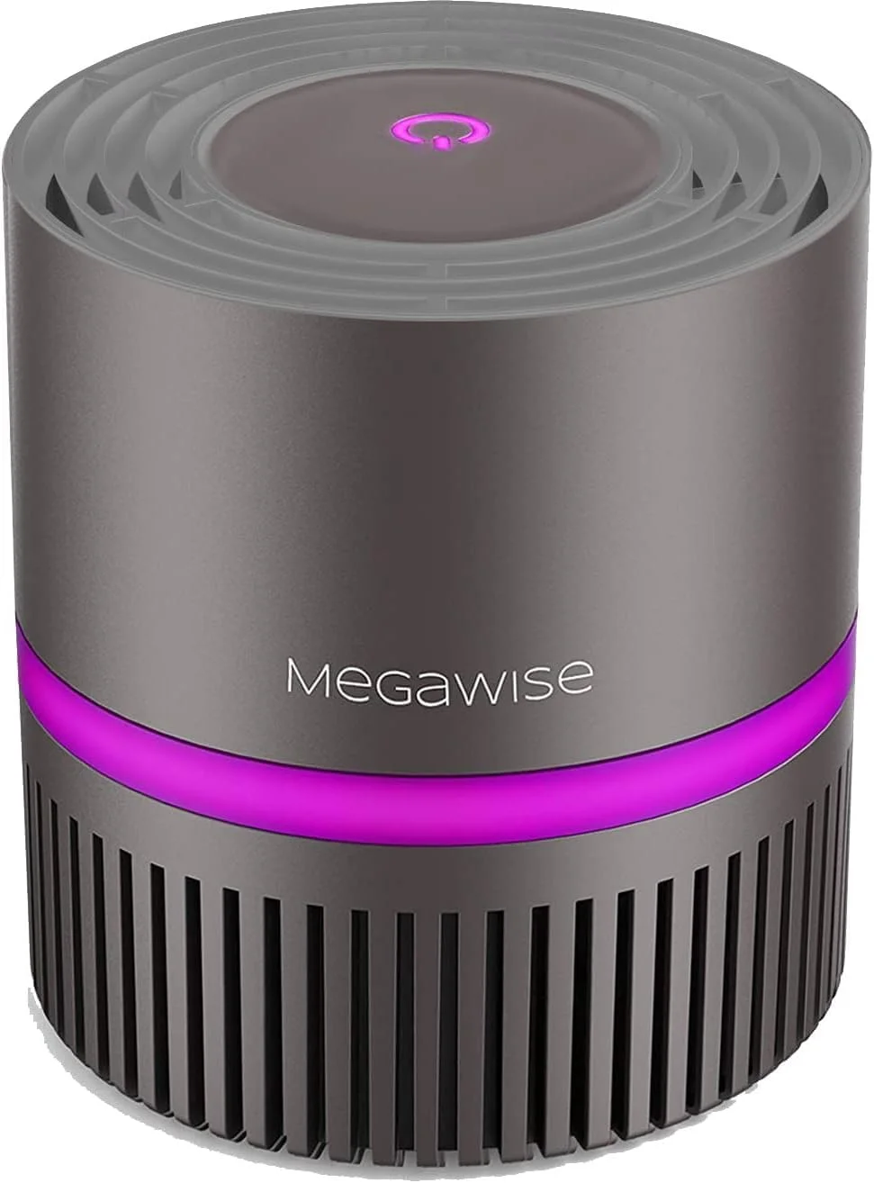 دستگاه تصفیه هوای MEGAWISE H13 HEPA برای خانه، تصفیه کننده هوای رومیزی با فیلتر True HEPA برای حذف 99.97% ذرات، فوق العاده بی صدا، طراحی جمع و جور برای اتاق خواب، دفتر کار و اتاق های کوچک - EPI810
