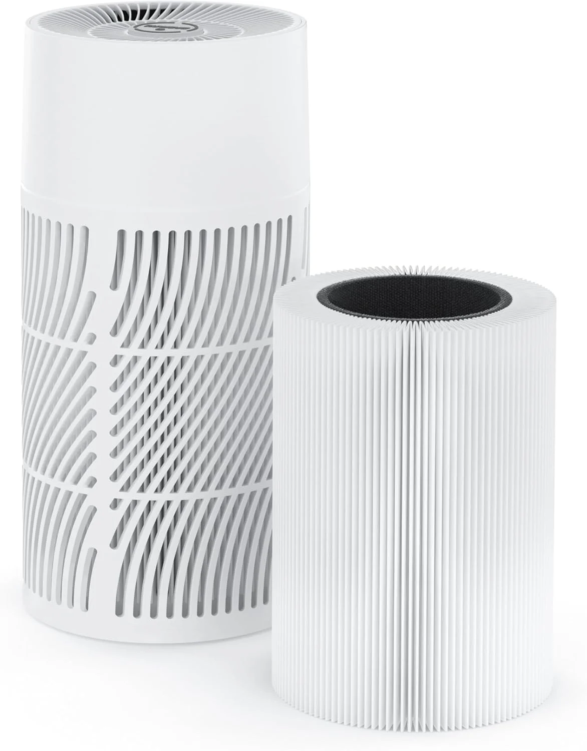 دستگاه تصفیه هوای اتاق بزرگ Nuwave OxyPure، تصفیه کننده هوای HEPA H13، 3 سرعت فن، 17dB، 0.3 میکرون، حذف 99.97٪ گرد و غبار، دود، گرده، آلاینده ها، موی حیوانات خانگی، بو، تصفیه تا 857 فوت مربع
