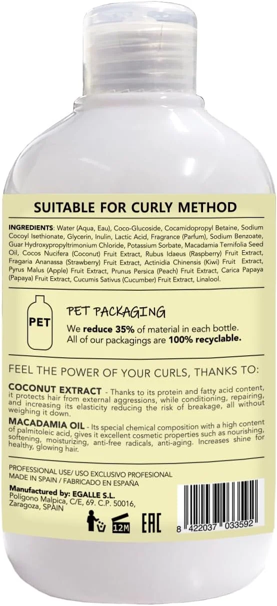 شامپو ضد وز و تقویت کننده فر مو آنیا تک لاین مدل Curl Power حجم 450 میلی لیتر شامپو ضد وز و تقویت کننده فر مو آنیا تک لاین مدل Curl Power حجم 450 میلی لیتر