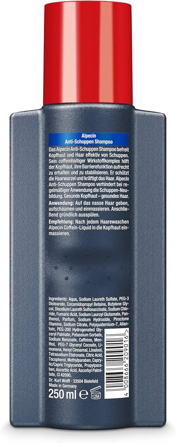 شامپو ضد شوره آلپسین 20901 اکتیو 250 میلی لیتر شامپو ضد شوره آلپسین 20901 اکتیو 250 میلی لیتر