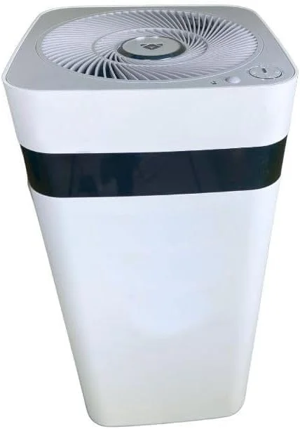 دستگاه تصفیه هوا Airdog X3 مناسب برای اتاق های بزرگ تا 88 متر مربع، تصفیه کننده هوای یونی با فیلتر قابل شستشو برای آلرژی، حیوانات خانگی، دود، گرد و غبار، گرده، بو، حذف 99.9% ذرات تا 14.6 نانومتر، دستگاه تصفیه هوای بی صدا برای اتاق خواب