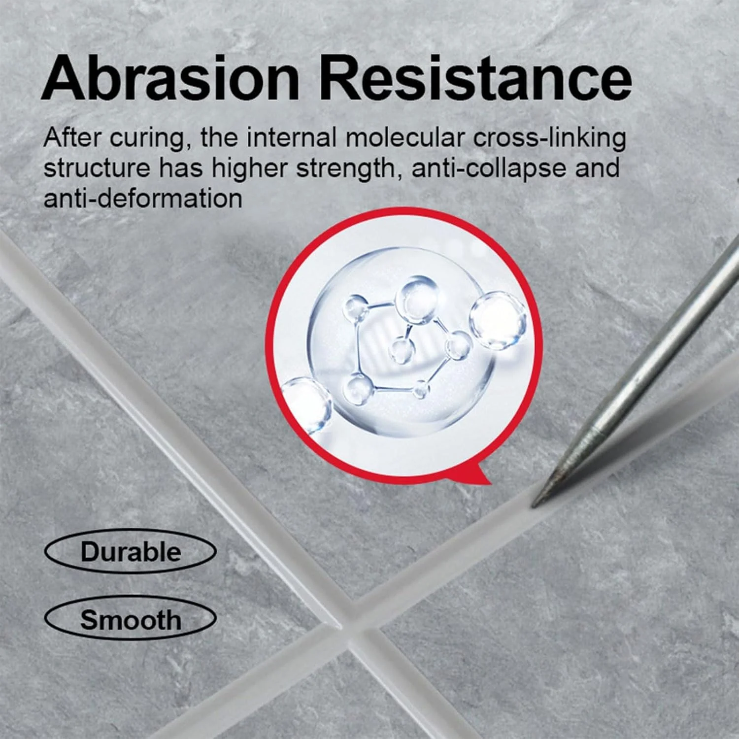 رنگ دوغاب کاشی TERRIFI، پرکننده ترمیم کننده درز کاشی، عامل پرکننده ضد آب درز کاشی برای منزل به همراه توپ درزگیر و کاردک، کیت پرکننده ترمیم کاشی سرامیکی برای کاشی دوش، آشپزخانه، کف حمام (سفید، 2 عدد)