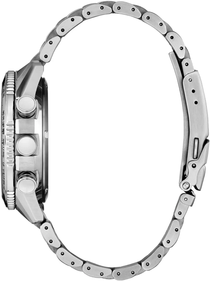 ساعت مچی مردانه سیتیزن JV2000-51L Promaster Skyhawk استیل ضد زنگ خورشیدی آبی نقره ای