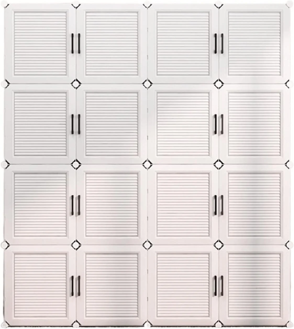 کمد لباس Nyyldr، کمد پلاستیکی، کمد لباس ساده اتاق خواب، سازمان دهنده کمد لباس تاشو ساده، کابینت کمد لباس، مبلمان خانگی