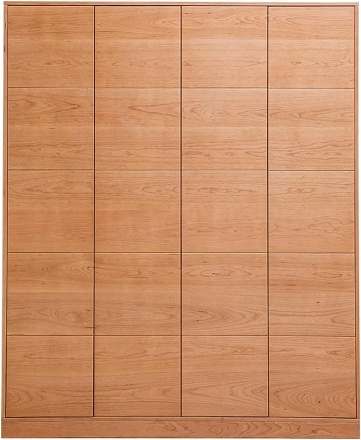 کمد لباس Nyyldr مینیمالیستی چوبی جامد گردوی سیاه آلبالو کمد لباس پلت فرم ابری ذخیره سازی زمینی