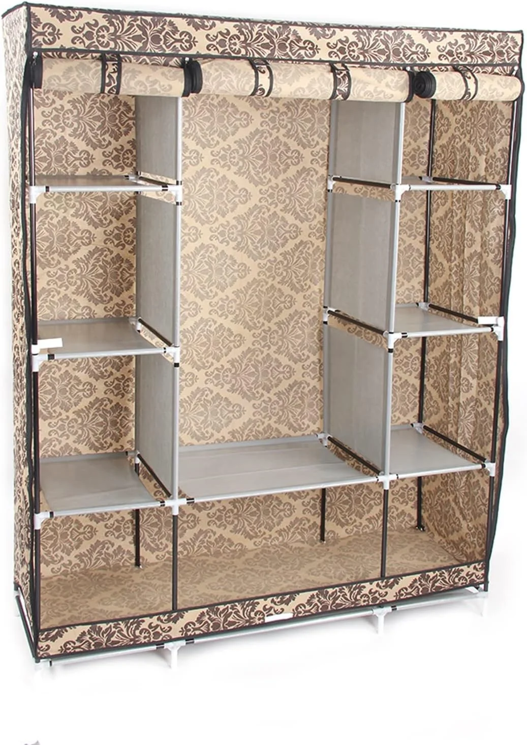 کمد لباس Nyyldr با 10 محفظه، جنس غیر بافته