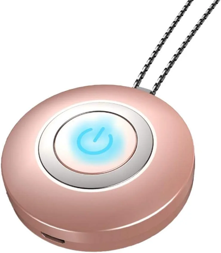 تصفیه کننده هوای قابل حمل USB OUKA، خوشبو کننده هوای مینی یونی قابل پوشیدن، بدون تشعشع و کم صدا، مناسب برای بزرگسالان و کودکان