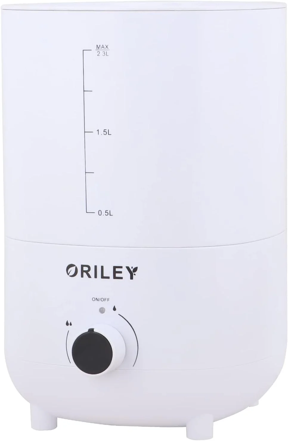 دستگاه بخور سرد اولتراسونیک Oriley 2111B تصفیه کننده هوا مناسب منزل، دفتر کار، بزرگسالان و اتاق خواب کودک (2.3 لیتر، 18 وات، سفید یکدست)