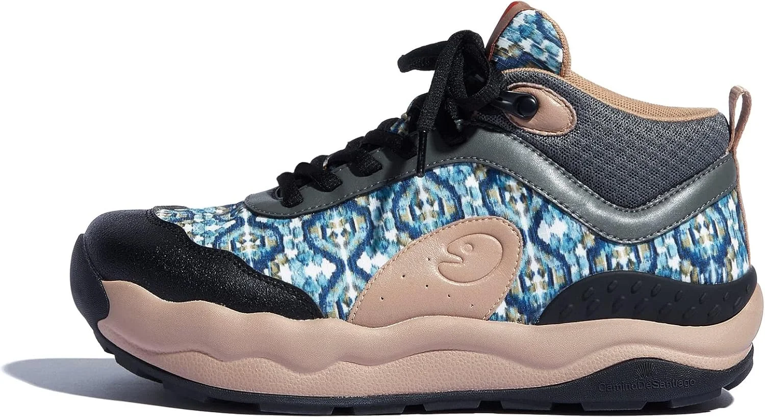 کفش پیاده روی پلتفرم زنانه UIN، کفش های کتانی راحت و غیررسمی با طرح هنری، مناسب سفر، مدل سن دیگو