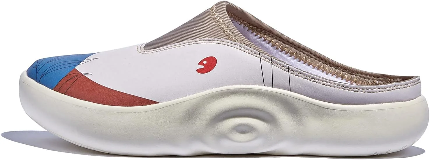 کفش پیاده روی زنانه UIN مدل Slip On، کفش هنری مسافرتی سبک راحت و فشن سری Mahon، Mahon Ⅰ-گوشه ای در حیاط خلوت 2، سایز 7