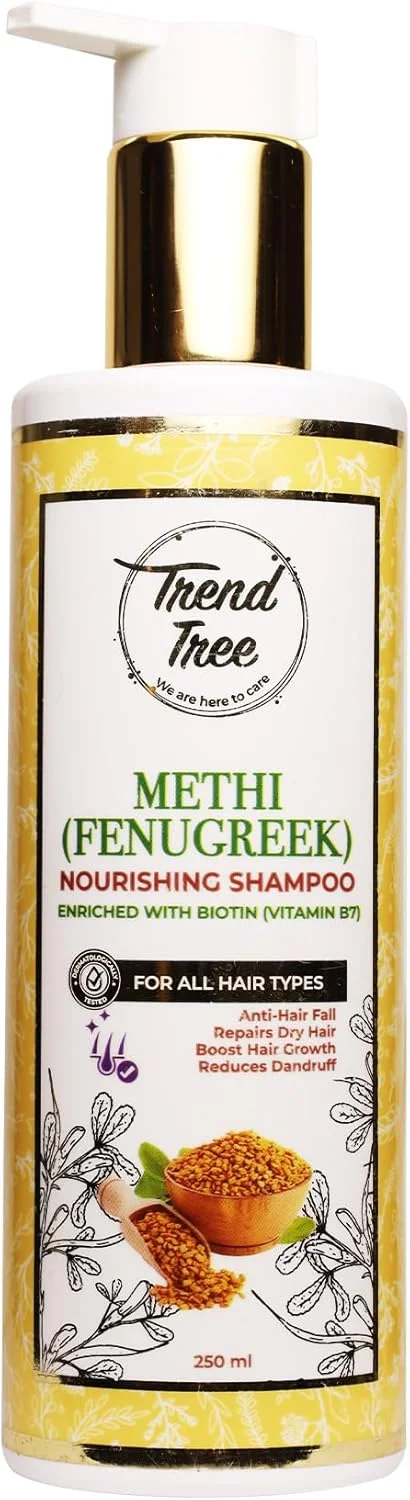 شامپو متی TRENDTREE® برای کنترل ریزش مو و شوره سر، ترمیم موهای خشک و متعادل کننده سطح pH، مناسب برای زنان و مردان، کاملا طبیعی، بدون سولفات و پارابن، 250 میلی لیتر شامپو متی TRENDTREE® برای کنترل ریزش مو و شوره سر، ترمیم موهای خشک و متعادل کننده سطح pH، مناسب برای زنان و مردان، کاملا طبیعی، بدون سولفات و پارابن، 250 میلی لیتر